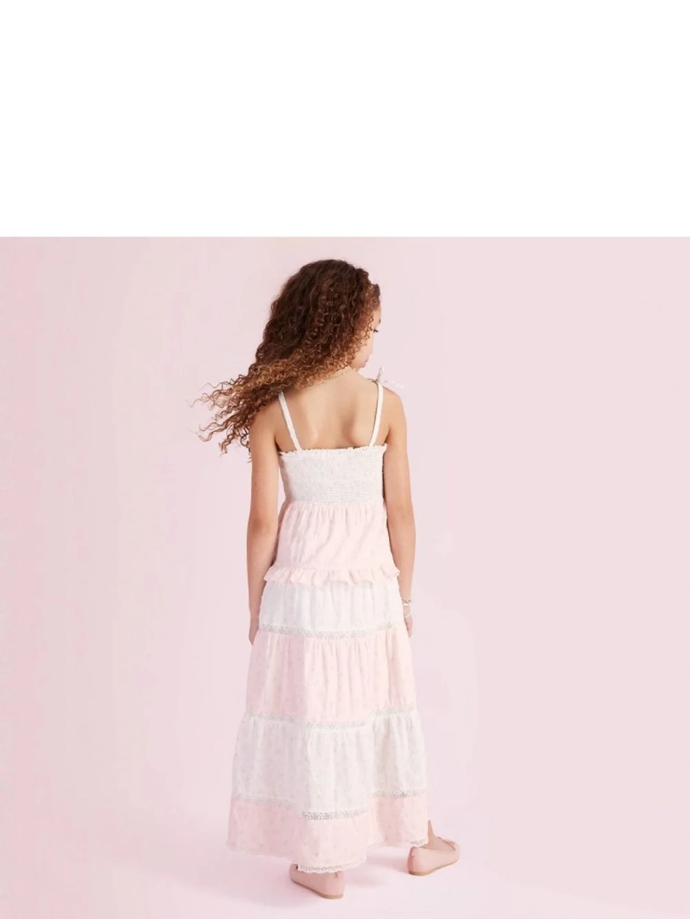 Stella Ditsy Floral Tiered Maxi Dress from LoveShackFancy x Target. (Girls 16)